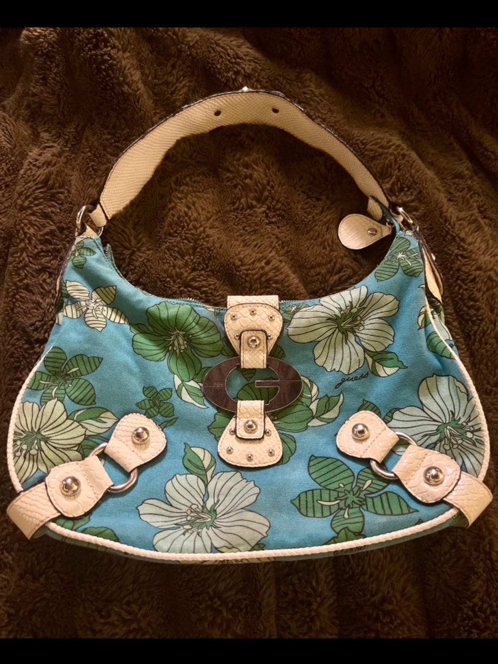 GUESS Y2K Large Shoulder Bag